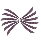 Max 12 Pieces 5 Inch Archery Arrow Feathers Fletchings Vanes Brown