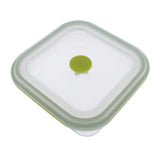 Max Foldable Silicone Square Lunch Box Food Crisper for Outdoor Camping 600ML