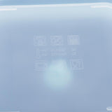 Max Foldable Silicone Square Lunch Box Food Crisper for Outdoor Camping 1200ML