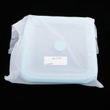 Max Foldable Silicone Square Lunch Box Food Crisper for Outdoor Camping 1200ML