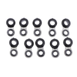 Max 10Pcs StainlessSteel Fishing Rod Tip Ring Eye Guide Ring  2/4/6/8/10mm  4mm