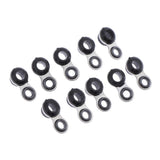 Max 10Pcs StainlessSteel Fishing Rod Tip Ring Eye Guide Ring  2/4/6/8/10mm  4mm