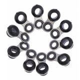 Max 10Pcs StainlessSteel Fishing Rod Tip Ring Eye Guide Ring  2/4/6/8/10mm  4mm