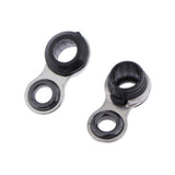 Max 10Pcs StainlessSteel Fishing Rod Tip Ring Eye Guide Ring  2/4/6/8/10mm  4mm