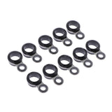 Max 10Pcs StainlessSteel Fishing Rod Tip Ring Eye Guide Ring  2/4/6/8/10mm  8mm