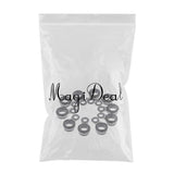 Max 10Pcs StainlessSteel Fishing Rod Tip Ring Eye Guide Ring  2/4/6/8/10mm  8mm