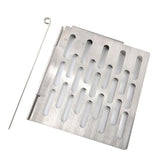 Max Outdoor Camping Portable Foldable Stainless Steel BBQ Barbecue Grill Mesh L