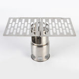 Max Outdoor Camping Portable Foldable Stainless Steel BBQ Barbecue Grill Mesh L