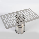 Max Outdoor Camping Portable Foldable Stainless Steel BBQ Barbecue Grill Mesh L
