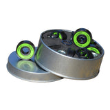 Max High Speed Steel Skateboard Bearings 2.2x0.7cm Replacement