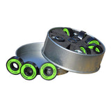 Max High Speed Steel Skateboard Bearings 2.2x0.7cm Replacement