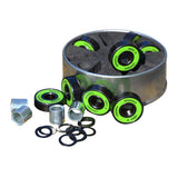 Max High Speed Steel Skateboard Bearings 2.2x0.7cm Replacement