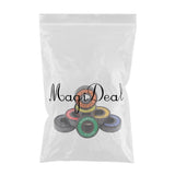 Max 8 Pcs Premium Steel Skateboard Bearings for Super Spin Faster Smoother Ride