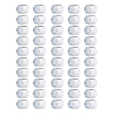 Max 50 Pieces Durable Aluminum Longboard Skateboard Bearing Spacers 10mm x 11mm