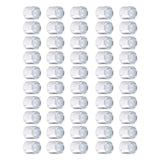 Max 50 Pieces Durable Aluminum Longboard Skateboard Bearing Spacers 10mm x 11mm
