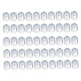 Max 50 Pieces Durable Aluminum Longboard Skateboard Bearing Spacers 10mm x 11mm