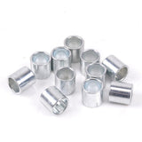 Max 50 Pieces Durable Aluminum Longboard Skateboard Bearing Spacers 10mm x 11mm