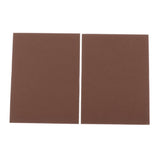 Max 2pcs Fly Tying Foam 3mm Thick EVA Foam Sheet Floating Tying Materials Brown