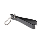 Max Maxb Metal Fishing Line Nipper Line Cutter Clipper Scissor Hook Eye Cleaner Black