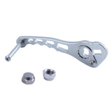 Max 3.3" Fishing Reel Handle Metal Rocker Arm Replacements DIY Accessory Gray