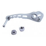 Max 3.3" Fishing Reel Handle Metal Rocker Arm Replacements DIY Accessory Gray