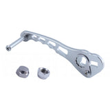 Max 3.3" Fishing Reel Handle Metal Rocker Arm Replacements DIY Accessory Gray