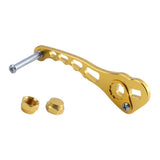 Max 3.3" Fishing Reel Handle Metal Rocker Arm Replacements DIY Accessory Golden