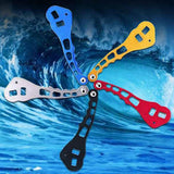 Max 3.3" Fishing Reel Handle Metal Rocker Arm Replacements DIY Accessory Golden