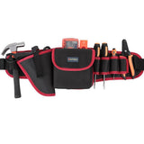 Max Durable Lightweight Tool Bag Oxford Toolkit Drill Holder Waist Belt Bag