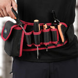 Max Durable Lightweight Tool Bag Oxford Toolkit Drill Holder Waist Belt Bag