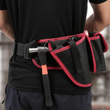 Max Durable Lightweight Tool Bag Oxford Toolkit Drill Holder Waist Belt Bag