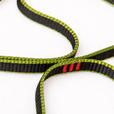 Max Rock Climbing Mountaineering Safety Step Belt Rope Ladder Etrier Green 5M