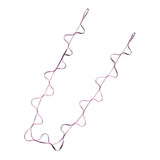 Max Rock Climbing Mountaineering Safety Step Belt Rope Ladder Etrier Purple 5M