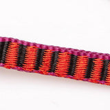 Max Rock Climbing Mountaineering Safety Step Belt Rope Ladder Etrier Purple 5M