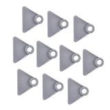 Max 10Packs Tent Hooks Tighten Buckle Awnings Clamp Clips Reusable Camping