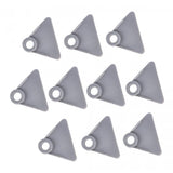 Max 10Packs Tent Hooks Tighten Buckle Awnings Clamp Clips Reusable Camping
