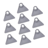 Max 10Packs Tent Hooks Tighten Buckle Awnings Clamp Clips Reusable Camping
