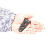 Max 10 pcs 3 Holes Tent Clip Outdoor Camping Tent Feet Clamp Accessories Black