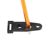 Max 10 pcs 3 Holes Tent Clip Outdoor Camping Tent Feet Clamp Accessories Black