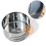 Max Portable Tableware Frying Pan Bento Food Container Snack Box Mess-Kit Hiking