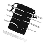 Max Paracord Stitching Set Paracord Lacing Needle for Bracelet Weaving Silver