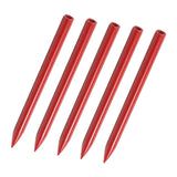 Max 5Pcs Multifunctional Metal Paracord Fids Needle Lacing Stitching Tool Red