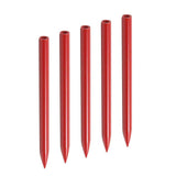 Max 5 Pieces Multifunctional Metal Paracord Fids Needles Lacing Stitching Tools Red