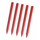 Max 5 Pieces Multifunctional Metal Paracord Fids Needles Lacing Stitching Tools Red