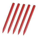 Max 5 Pieces Multifunctional Metal Paracord Fids Needles Lacing Stitching Tools Red