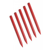 Max 5 Pieces Multifunctional Metal Paracord Fids Needles Lacing Stitching Tools Red