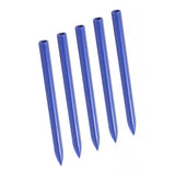 Max 5 Pieces Multifunctional Metal Paracord Fids Needles Lacing Stitching Tools Blue