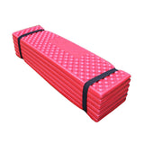 Max Portable Folding Outdoor Camping Mat Picnic Sleeping Cushion Pad Red