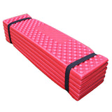 Max Portable Folding Outdoor Camping Mat Picnic Sleeping Cushion Pad Red