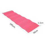 Max Portable Folding Outdoor Camping Mat Picnic Sleeping Cushion Pad Red